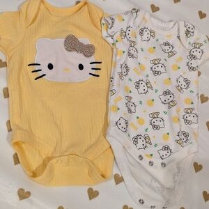 Hello Kitty Baby Onesies 3m